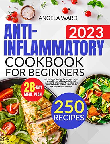 The front cover of The Anti-Inflammatory Cookbook for Beginners 2023