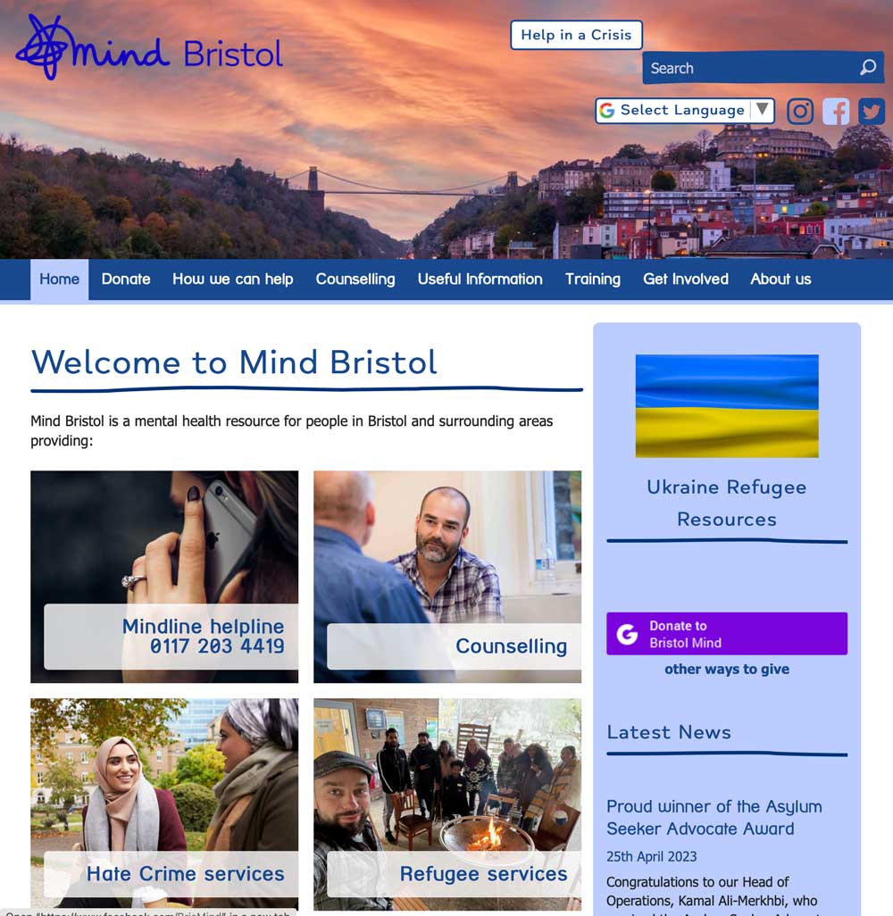 Mental Health Services from Mind Bristol